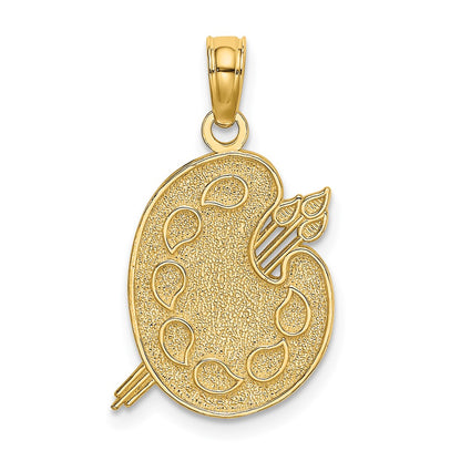 Textured Painters Palette Charm - WBC