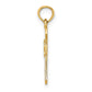 Cut-Out Cross with Dove Charm - WBC