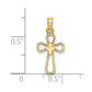 Cut-Out Cross with Dove Charm - WBC