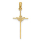 Dove On Stick Cross Charm - WBC