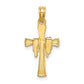 Cross with Drape Charm - WBC