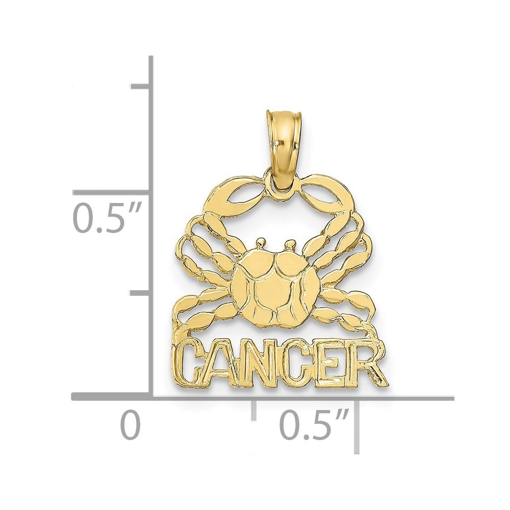 CANCER Zodiac Charm - WBC