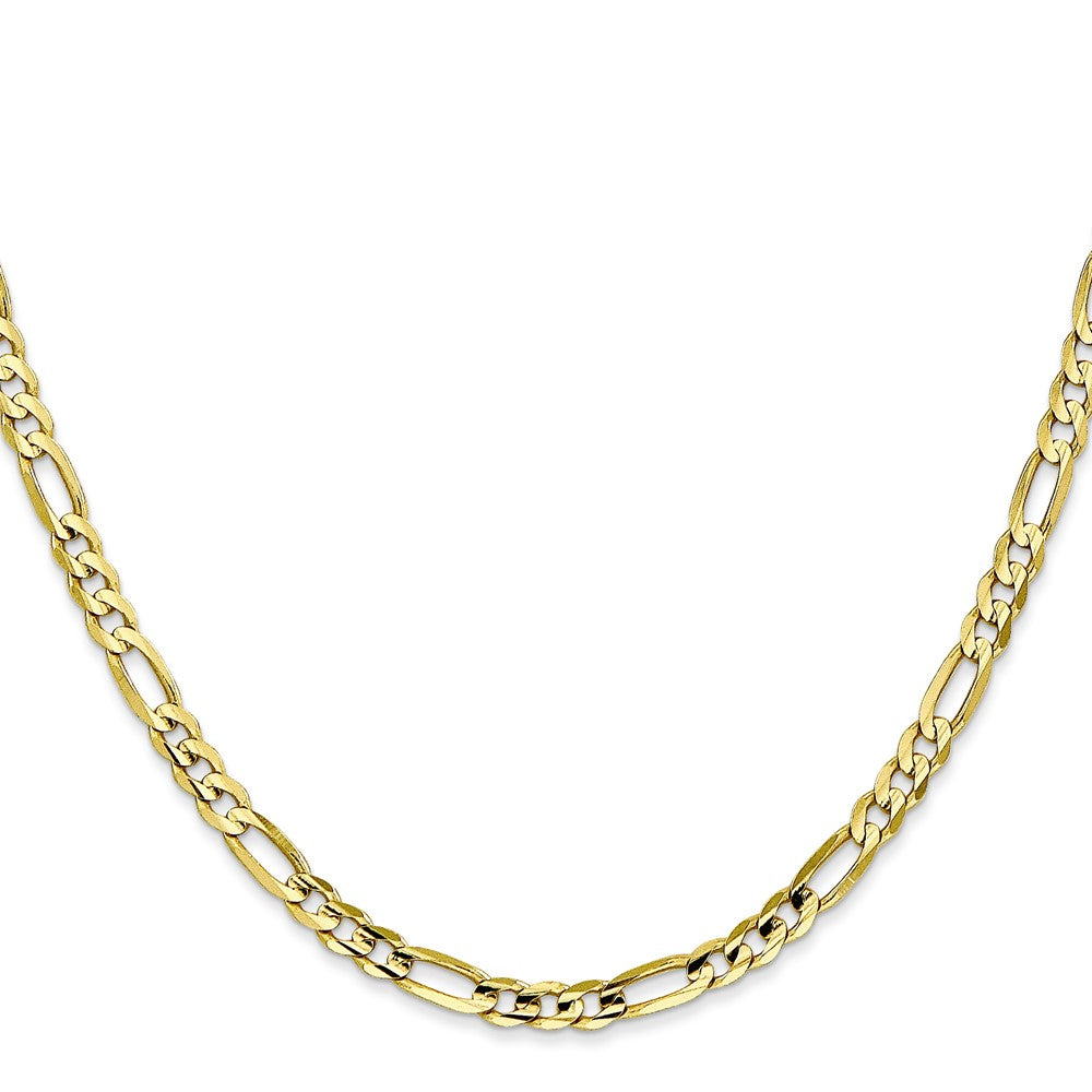 Concave Open Figaro Chain - WBC