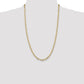 Concave Open Figaro Chain - WBC