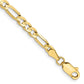 Concave Open Figaro Chain - WBC