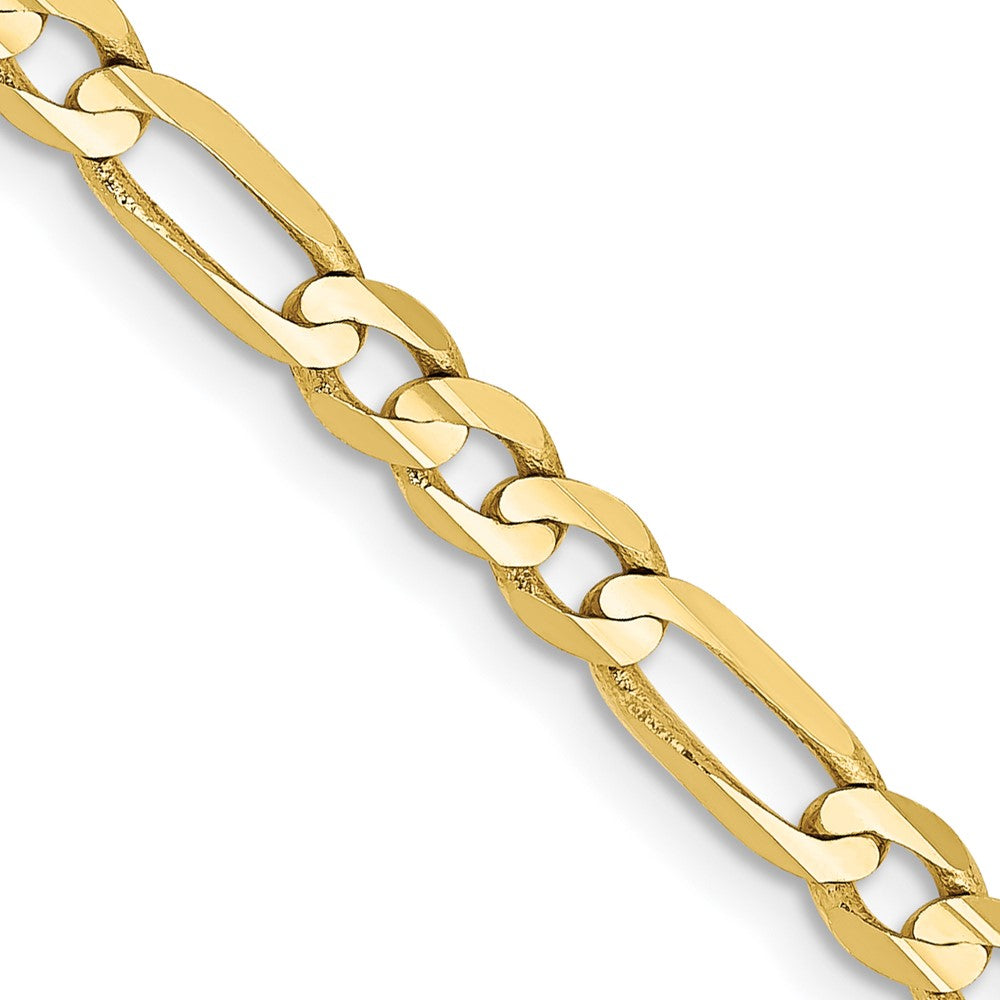 Concave Open Figaro Chain - WBC