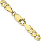 Concave Open Figaro Chain - WBC