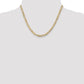 Concave Open Figaro Chain - WBC