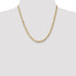 Concave Open Figaro Chain - WBC