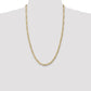 Concave Open Figaro Chain - WBC
