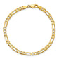 Concave Open Figaro Chain - WBC