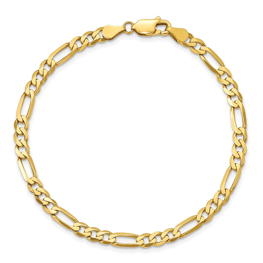 Concave Open Figaro Chain - WBC