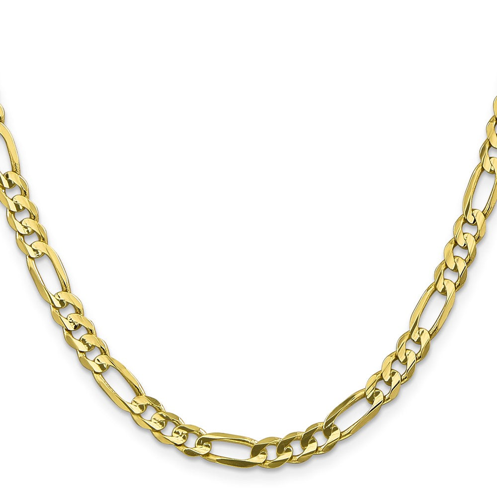 Concave Open Figaro Chain - WBC