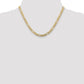 Concave Open Figaro Chain - WBC