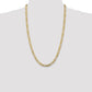 Concave Open Figaro Chain - WBC