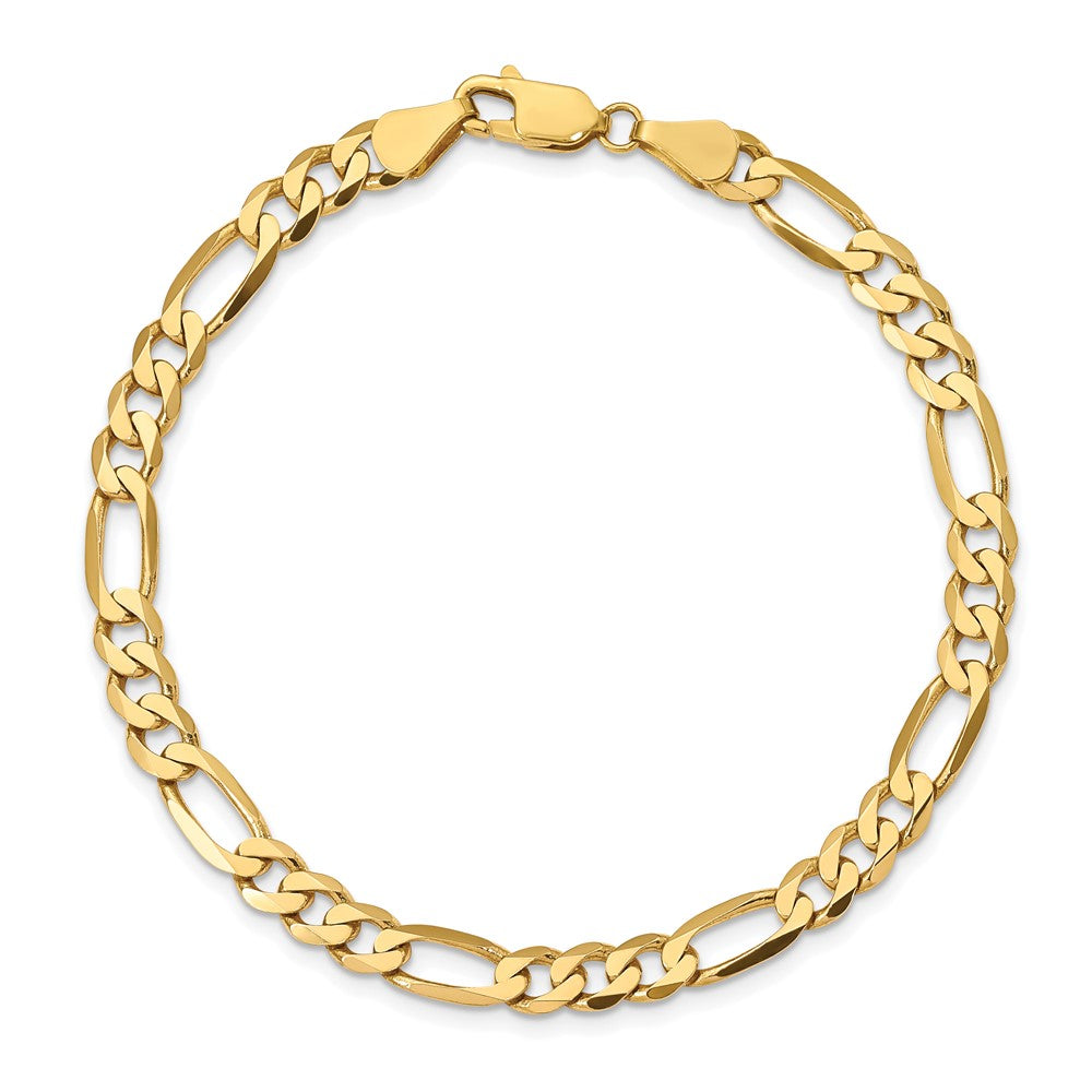Concave Open Figaro Chain - WBC