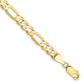Concave Open Figaro Chain - WBC