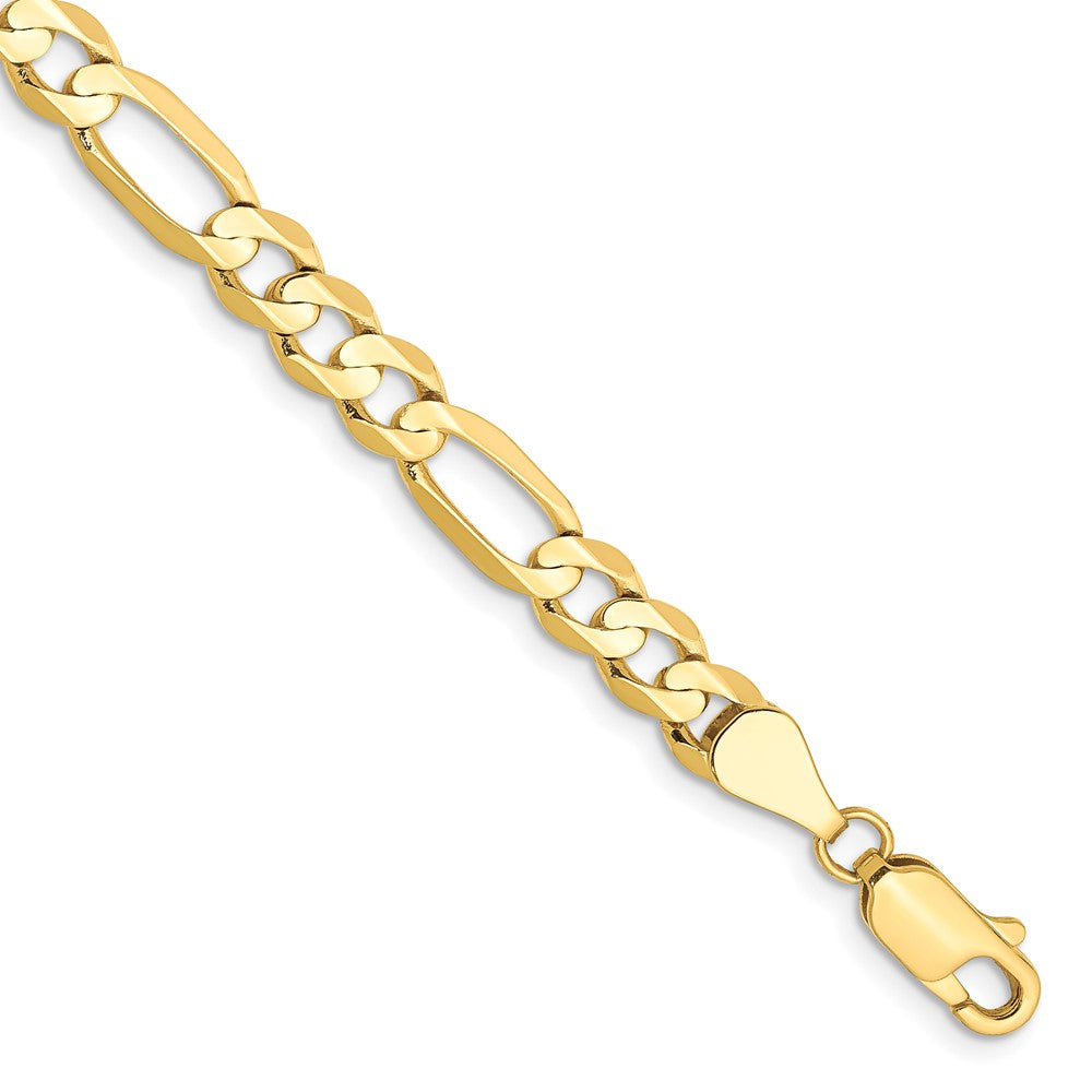 Concave Open Figaro Chain - WBC