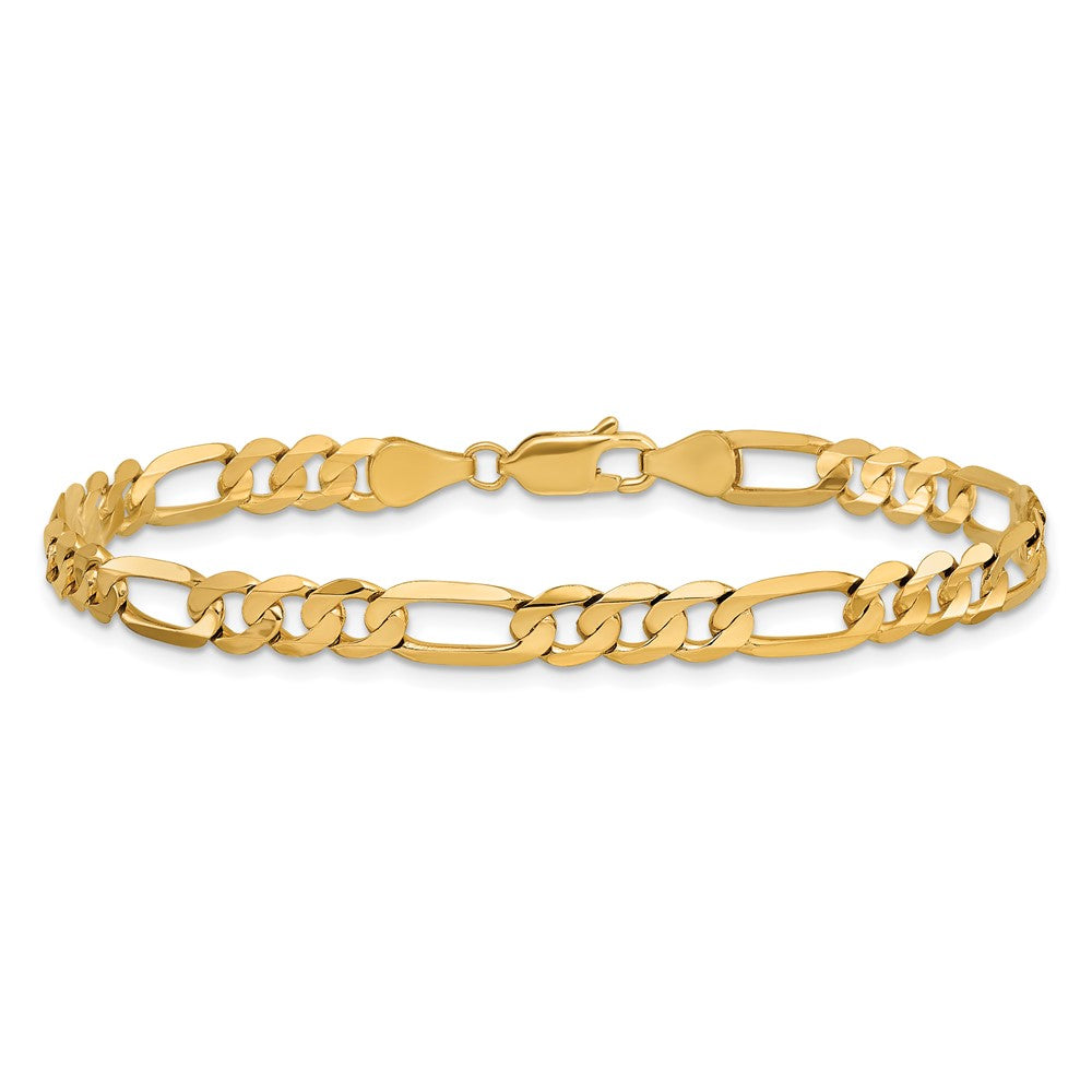 Concave Open Figaro Chain - WBC