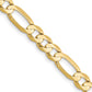Concave Open Figaro Chain - WBC