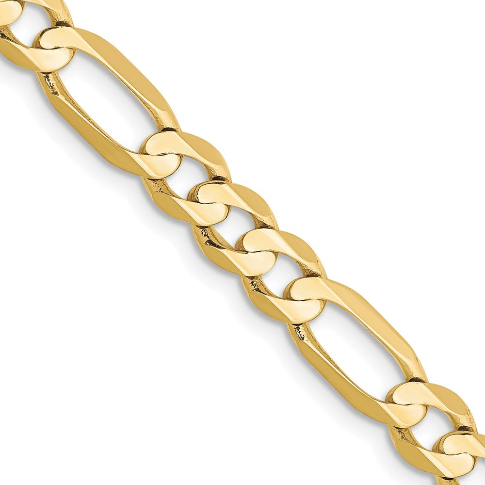 Concave Open Figaro Chain - WBC
