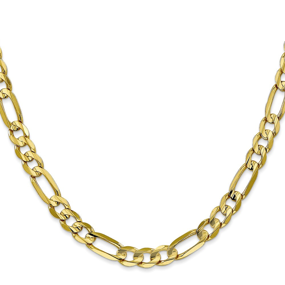 Concave Open Figaro Chain - WBC
