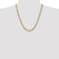 Concave Open Figaro Chain - WBC