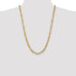 Concave Open Figaro Chain - WBC