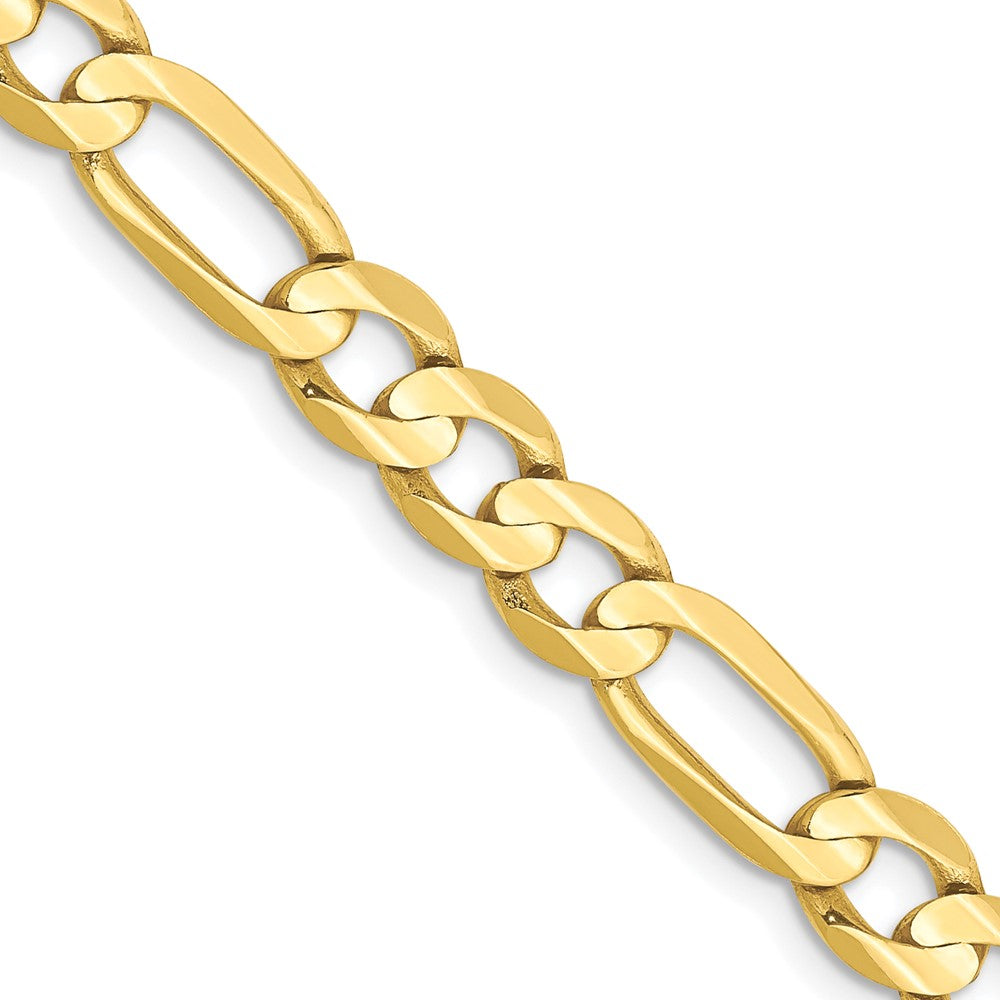 Concave Open Figaro Chain - WBC