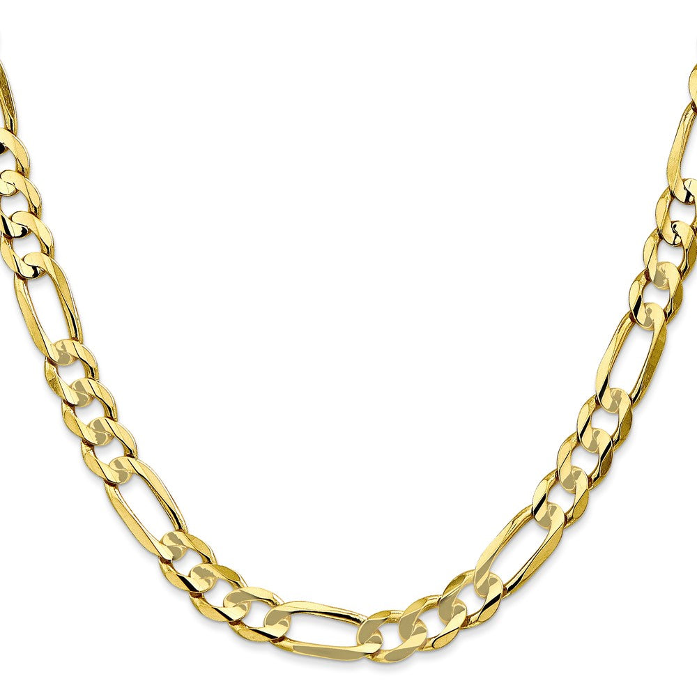 Concave Open Figaro Chain - WBC