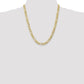 Concave Open Figaro Chain - WBC