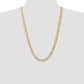 Concave Open Figaro Chain - WBC