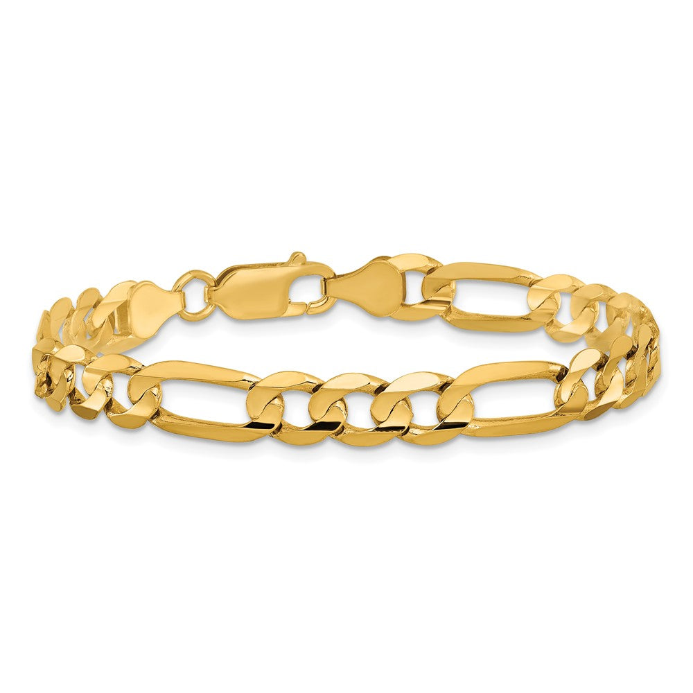 Concave Open Figaro Chain - WBC