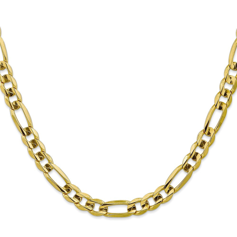 Concave Open Figaro Chain - WBC