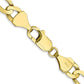 Concave Open Figaro Chain - WBC