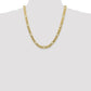 Concave Open Figaro Chain - WBC