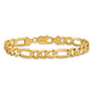 Concave Open Figaro Chain - WBC