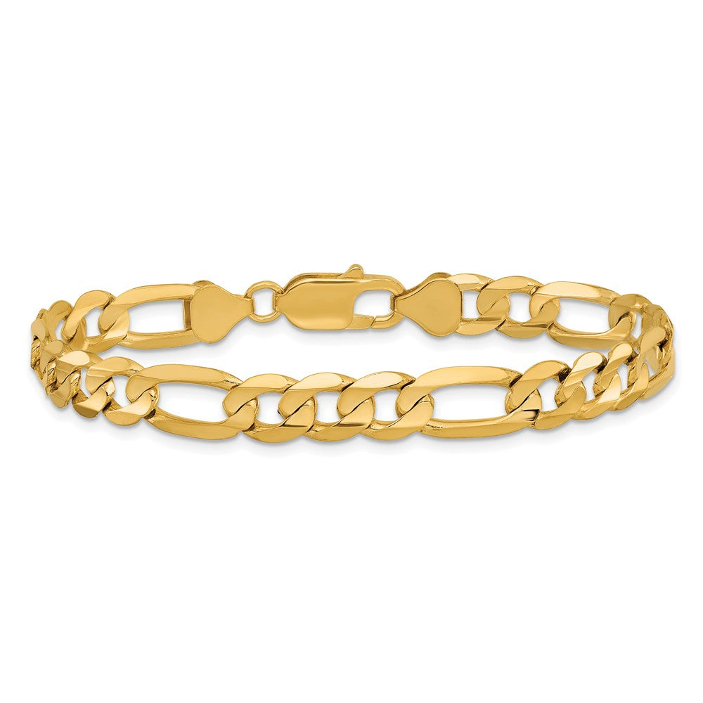 Concave Open Figaro Chain - WBC