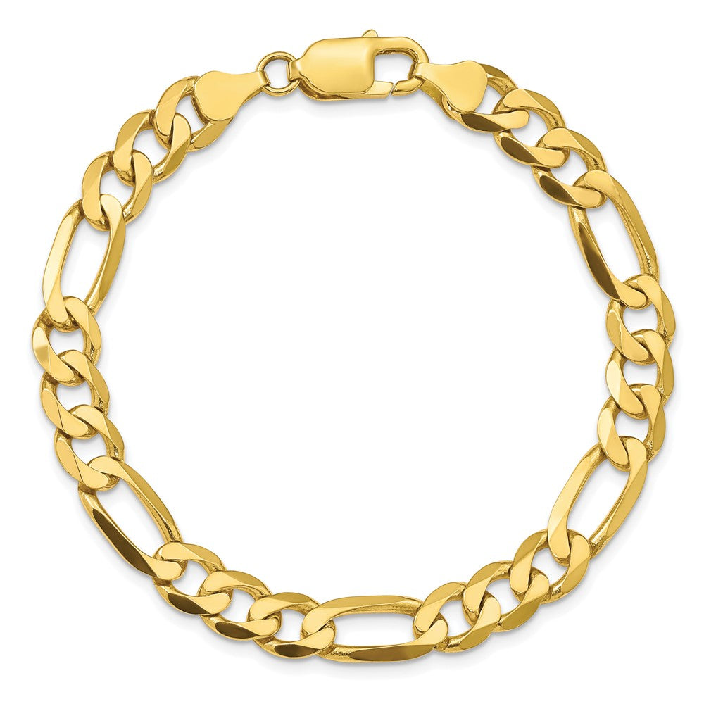 Concave Open Figaro Chain - WBC