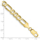 Concave Open Figaro Chain - WBC