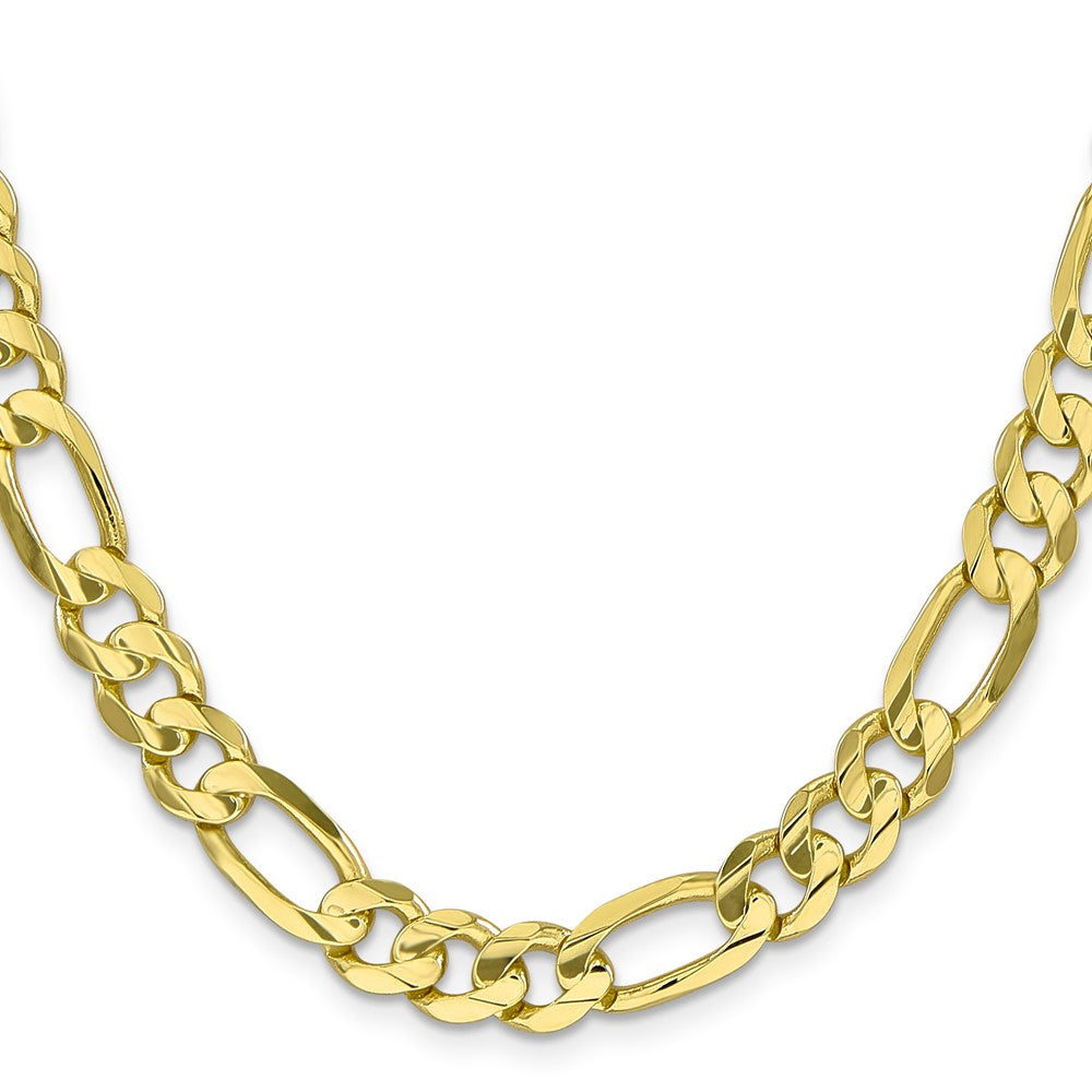 Concave Open Figaro Chain - WBC