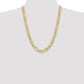 Concave Open Figaro Chain - WBC