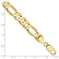 Concave Open Figaro Chain - WBC
