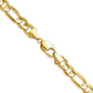 Concave Open Figaro Chain - WBC