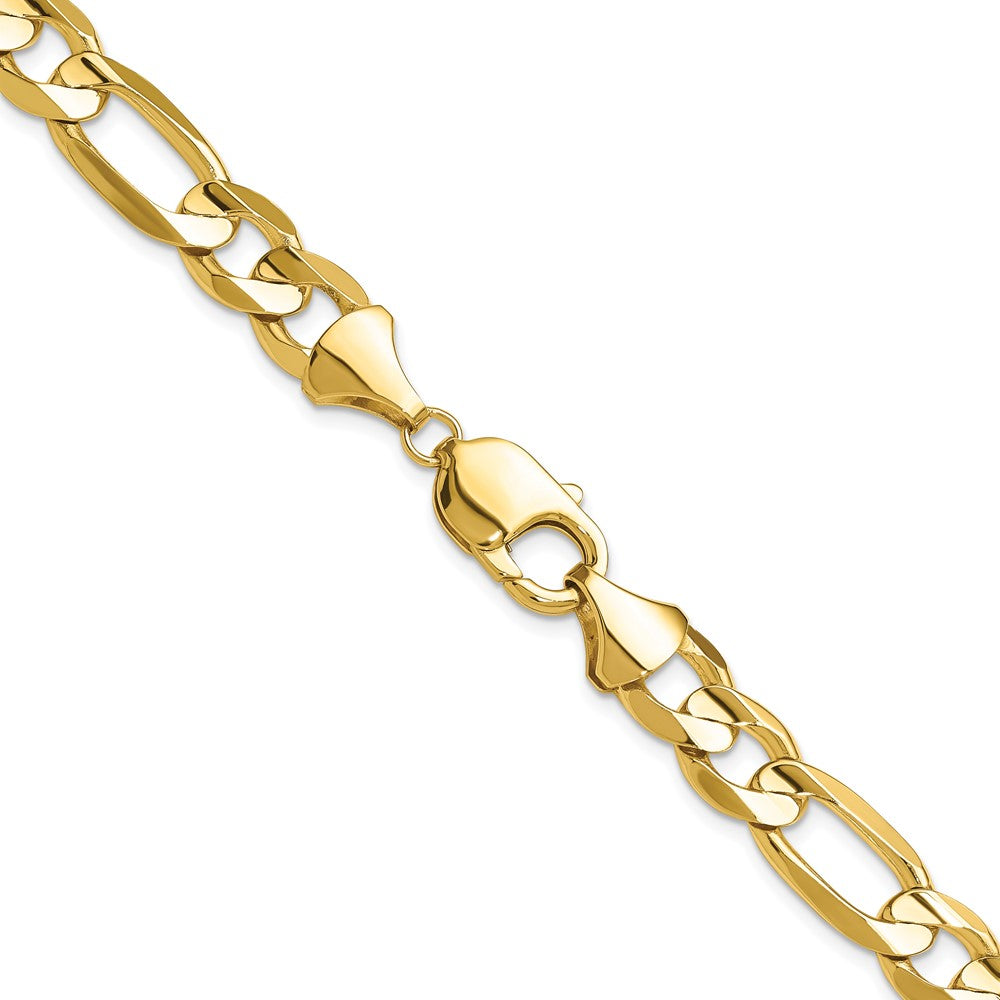 Concave Open Figaro Chain - WBC