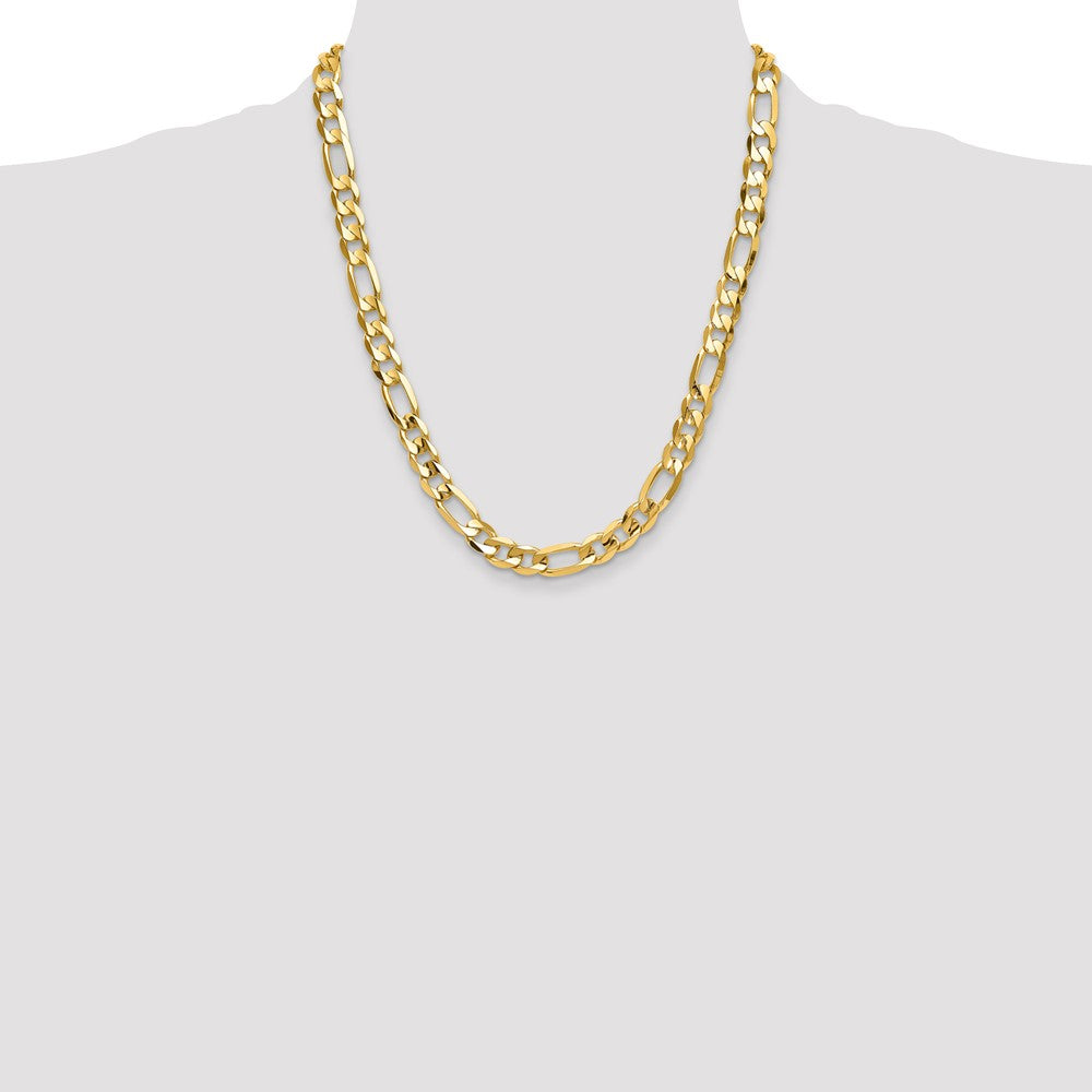 Concave Open Figaro Chain - WBC