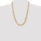 Concave Open Figaro Chain - WBC