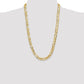 Concave Open Figaro Chain - WBC