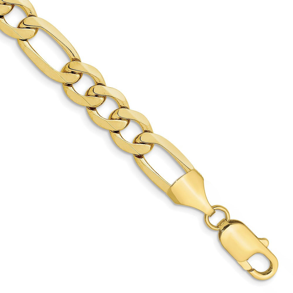 Concave Open Figaro Chain - WBC