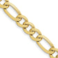 Concave Open Figaro Chain - WBC